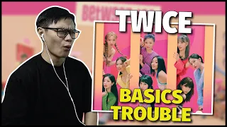 BASICS & TROUBLE | Twice Between 1&2 Album Reaction