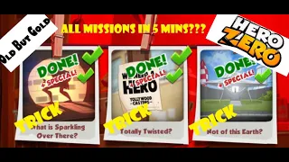 Special Missions Trick || Hero Zero #4