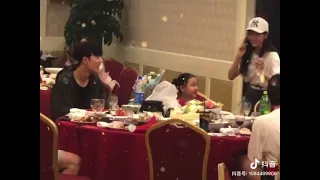 Xiao Zhan fancam Douluo Continent wrap party 1 肖战 饭拍 斗罗大陆杀青宴 1