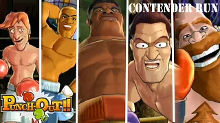 Punch-Out Wii All Contender Bosses + No Hit Mr. Sandman (13+)