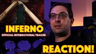 REACTION! Inferno Official International Trailer - Tom Hanks, Ron Howard