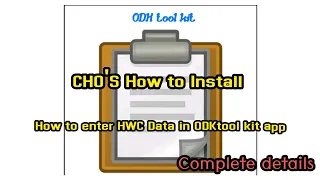 CHO 'S How to install ODK tool kit app/How to upload HWC data in IPHS or ODK tool kit app