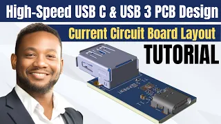 High-Speed USB C & USB 3 PCB Design and Current Circuit Board Layout Tutorial | USB Type C Connector