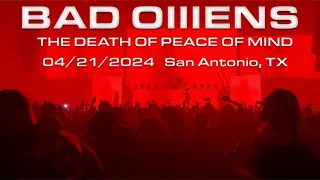 Bad Omens - The Death of Peace of Mind (San Antonio, TX 04/21/202) CROWD GOES NUTS!!!