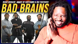 I just discovered Bad Brains "Right Brigade, House of Suffering & Big Takeover" | Reaction