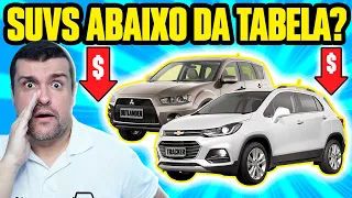 SUVs ESQUECIDOS e BARATOS ABAIXO DA TABELA em 2023! (Ou QUASE!)