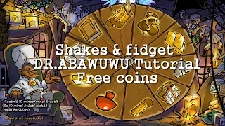 Shakes & fidget : DR.ABAWUWU coins tutorial !!!!