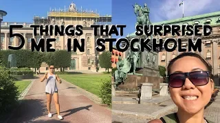 5 Things That Surprised Me In Stockholm!