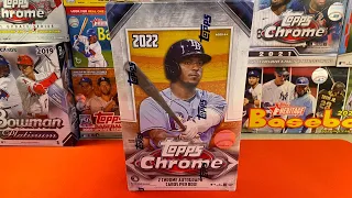 2022 Topps Chrome Hobby Box - New Release! First Look!!