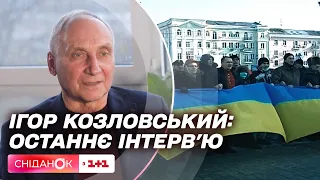 Останнє інтерв'ю Ігоря Козловського: події 2014 року, мітинги у Донецьку і 700 днів полону