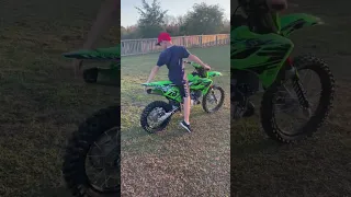 2022 kx 85 raw sound #motocross #supercross #shorts