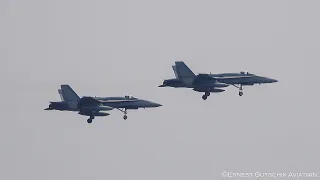 (4K) 2023 Barrie Airshow | RCAF CF-18 Tactical Fighter Demonstration