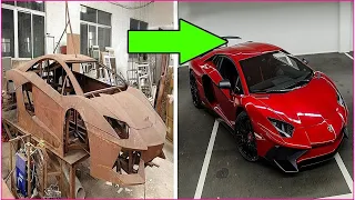 5 CARROS  INCRÍVEIS FEITOS EM CASA