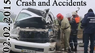 дтп Подборка Аварий и ДТП, Февраль 2015 №6 Car crash compilation 2015