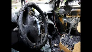 Ракетный удар по колонне машин под Запорожьем. Более 20 человек погибли