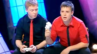 КВН Пьяный отец и сын играют в PlayStation - Сердце Сибири