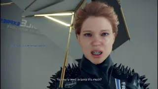 Death Stranding - Fragile gets mad