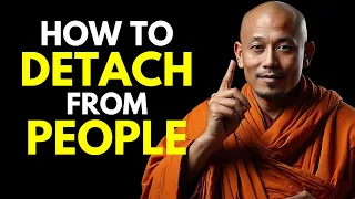 How To DETACH FROM PEOPLE And SITUATIONS | Buddhism