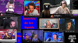 CEOP reacciona a las muertes de los SQUID CRAFT GAMES 2 dia 3:#germangarmendia #emikukis thegreft y+