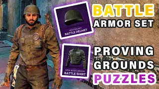 How to get the BATTLE Armor Set | Proving Grounds Puzzles ► Remnant 2 Forgotten Kingdom DLC