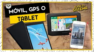 Móvil, GPS o tablet para navegación en MOTO. 🗺️ GRABAR y SEGUIR 🛰️ rutas