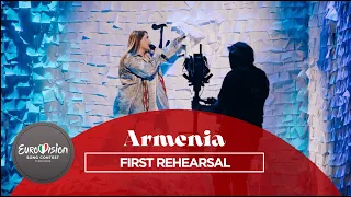 Rosa Linn - Snap - Armenia 🇦🇲 - First Rehearsal - Eurovision 2022