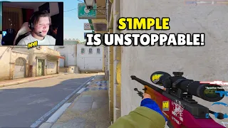 S1MPLE is Unstoppable! M0NESY'S Aim is insane! SPINX Sick Ace! CSGO Highlights