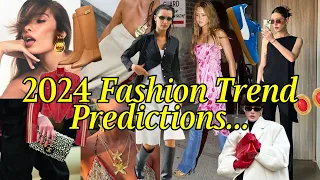 2024 FASHION TREND PREDICTIONS / FORECAST 👀 (what to wear in 2024) | Alyssa Lyanne