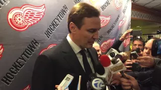Sergei Fedorov returns to JLA, talks Red Wings, Hall of Fame induction - November 10, 2015
