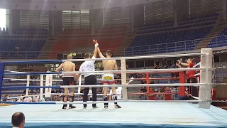 Miloš Keljanović vs Nikola Mančić | Prvenstvo Srbije | A klasa | Low kick