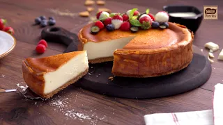 Tarta de queso y chocolate blanco - NESTLÉ Postres