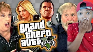 Elders Play Grand Theft Auto V For The First Time
