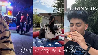 Life of Webster student🇺🇸|Free foodI Late night police at Webster-dorm🚔👮‍♀️#usa  #nepalistudent