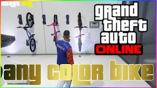 GTA 5 ONLINE: ANY COLOURED BIKE GLITCH PS4/XBOX ONE/PC *AFTER PATCH 1.32*