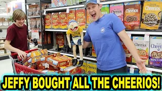 JEFFY BOUGHT ALL THE CHEERIOS!