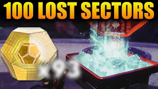 I Got This Many Exotics From 100 Lost Sectors