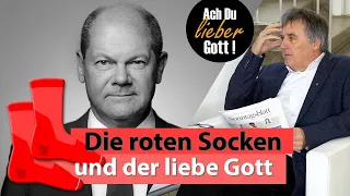 Die roten Socken und der liebe Gott - Ach du lieber Gott! (Gedanken zum Amtseid ohne Gotteszusatz)