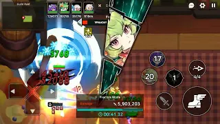 Andras, May, Tinia, Kama vs Fairy Water Lv89 [Crypt Of Pharaoh Raid]