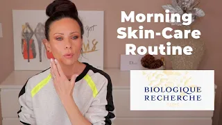 MORNING SKINCARE ROUTINE WITH BIOLOGIQUE RECHERCHE AND OTHER PRODUCTS / ANTI-AGING ROUTINE #skincare