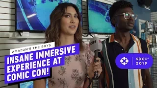Amazon's The Boys Insane Immersive Experience at Comic Con!