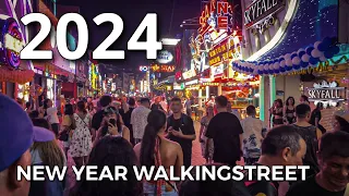 Pattaya Walking Street Happy New Year 2024