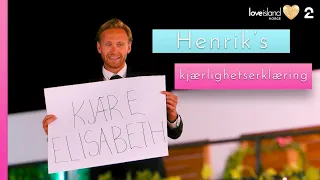 Henrik  erklærer sin kjærlighet 💕 | Love Island Norge 2024