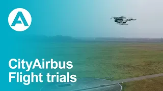 CityAirbus demonstrator flight trials