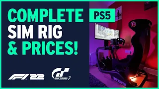 The BEST PS5 SIM RIG for GT7 & F122 | Sim Racing | TrakRacer | Fanatec