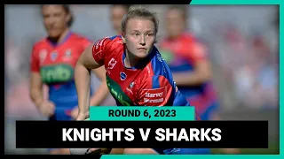 Newcastle Knights v Cronulla-Sutherland Sharks | NRLW 2023 Round 6 | Full Match Replay