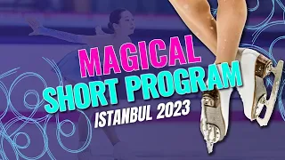Tara Maria IENCIU (ROU) | Junior Women Short Program | Istanbul 2023 | #JGPFigure