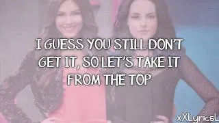 Victoria Justice Ft. Liz Gillies - Take A Hint (Lyrics)