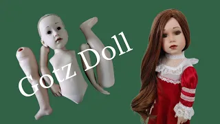 "You Won't Believe the Transformation!" Gotz doll restoration/custom "Chloe"