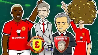 Manchester United 2 – 1 Arsenal ► 📺 GOGGLE IN THE BOX 📺 442oons ft. Wenger,  Pogba, & more!