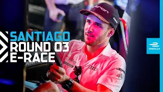 Racing Drivers vs Fans SIMULATOR E-RACE! - 2020 Antofagasta Minerals Santiago E-Prix